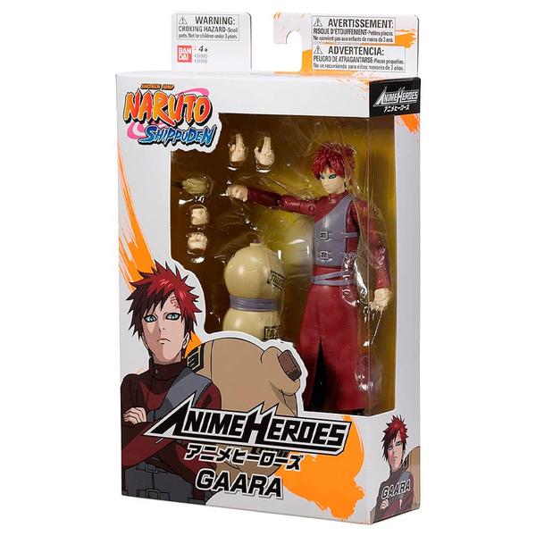 Imagem de Boneco Anime Heroes - Naruto Shippuden: Gaara  Bandai