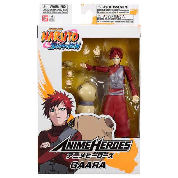 Imagem de Boneco Anime Heroes - Naruto Shippuden: Gaara  Bandai