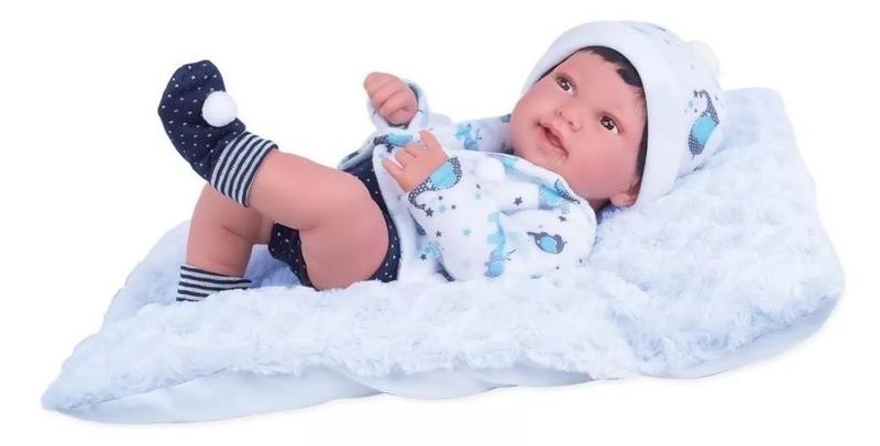 Imagem de Boneco Anny Doll Baby Menino Ou Menina Reborn Cotiplás