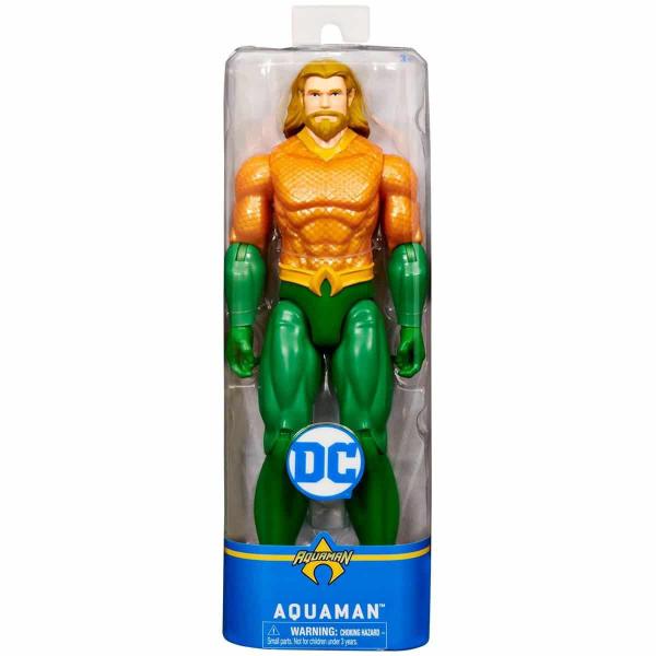 Imagem de Boneco Aquaman Figura Herói DC Liga Justiça Articulado 30Cm