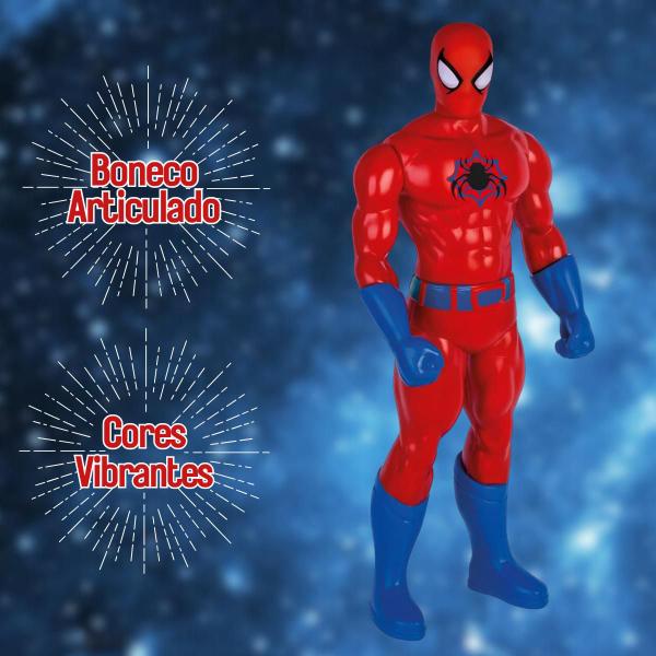 Imagem de Boneco Aracmiano E Sabre Colorido Fluorescente Infantil Para Crianças Meninos E Meninas Super Aranha Homem