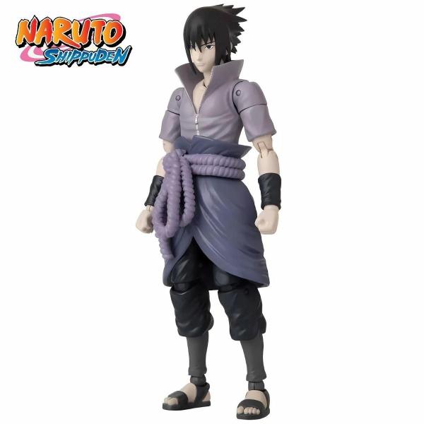 Imagem de Boneco Articulado 12cm Naruto Bandai Sasuke Mangekyo - Fun