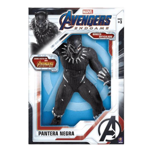 Imagem de Boneco Articulado 55 Cm Pantera Negra Ultimato Marvel 0568 Mimo