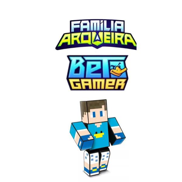 Imagem de Boneco Articulado Beto Gamer Youtuber Família Arqueira 25cm