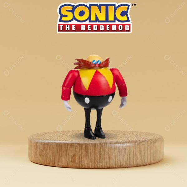 Imagem de Boneco Articulado Coleção Sonic The Hedgehog C/ Acessório - Sunny