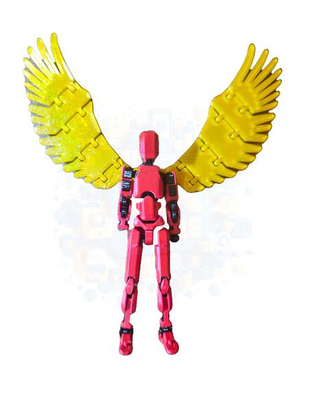 Imagem de Boneco Articulado Dummy 13 Angelical  Action Figure  Asas  Montado