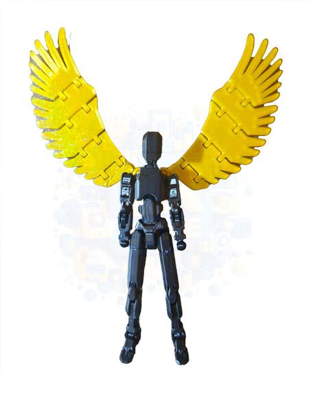 Imagem de Boneco Articulado Dummy 13 Angelical  Action Figure  Asas  Montado