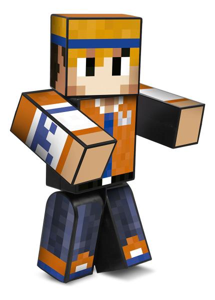 Boneco Articulado Hey Davi Mine Ferramenta Algazarra Craft