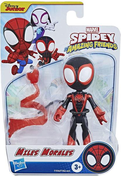 Imagem de Boneco Articulado Homem Aranha Miles Morales 10Cm - Hasbro