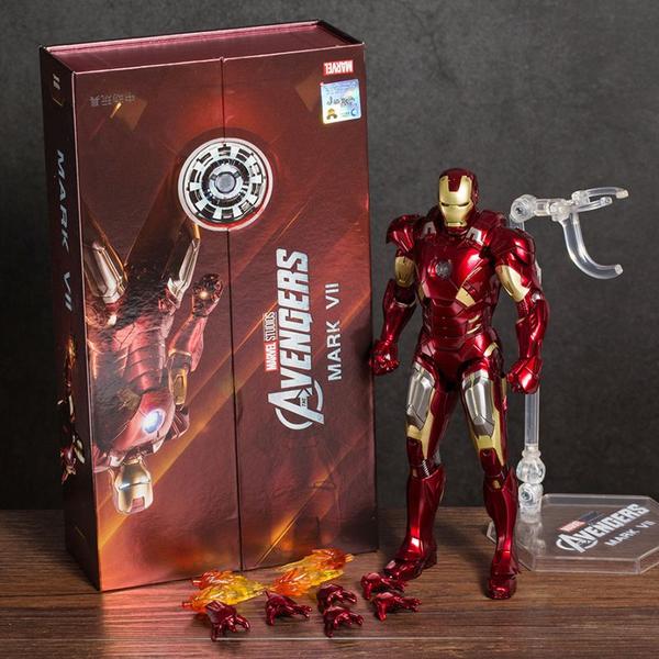 Imagem de Boneco Articulado Iron Man / Homem de Ferro MK7 - Marvel