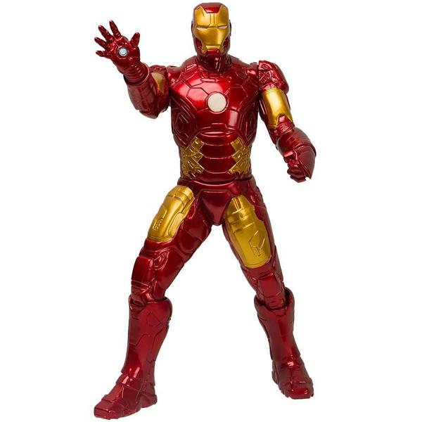 Imagem de Boneco Articulado Iron Man Revolution Gigante 45cm Mimo Toys 3+ 515