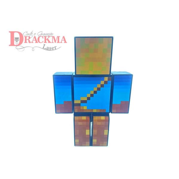 Imagem de Boneco Articulado Minecraft Lopers 25cm