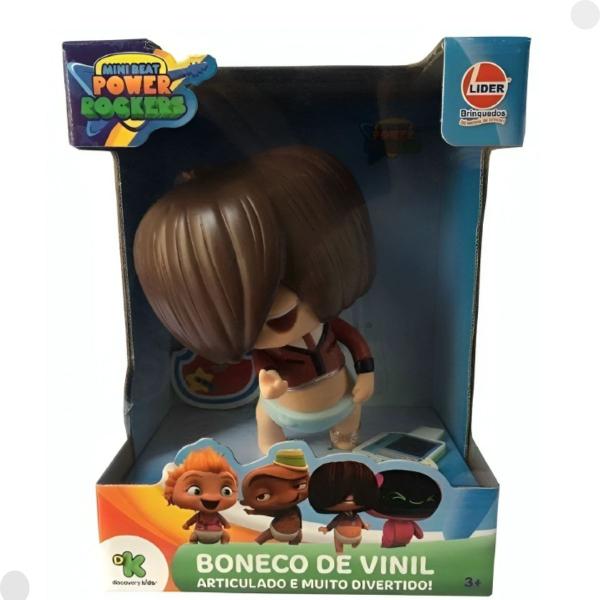 Imagem de Boneco Articulado Mini Beat Power Rockers - Líder Brinquedos