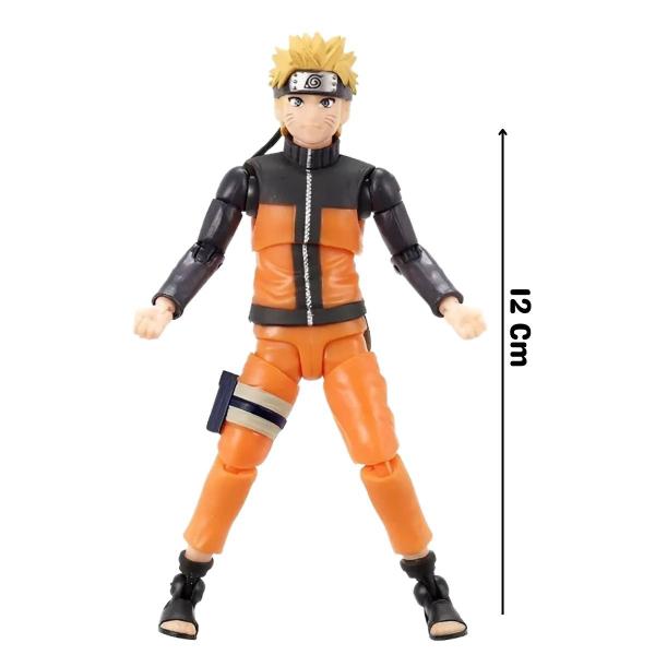 Imagem de Boneco Articulado Naruto Uzumaki Shippuden Bandai 12cm