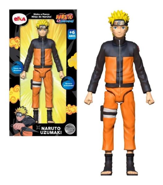 Imagem de Boneco Articulado Naruto Uzumaki Shippuden Miniatura - Elka