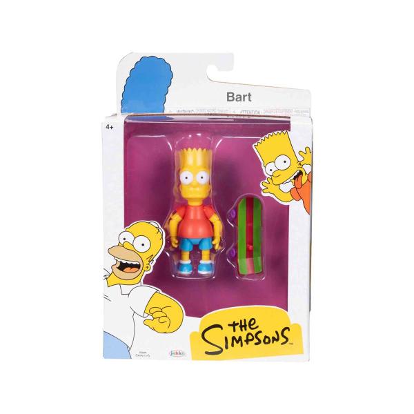 Imagem de Boneco Articulado Os Simpsons c/ Acessório - 12 cm - Jakks