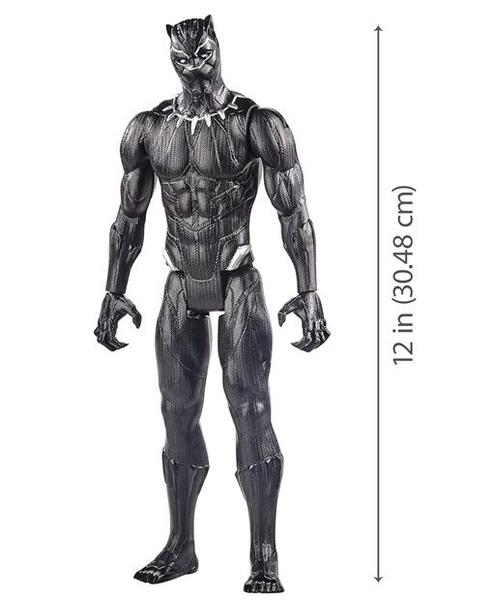 Imagem de Boneco Articulado Pantera Negra 30Cm Avengers Endgame - Vingadores Ultimato - Titan Hero - Hasbro - F2155