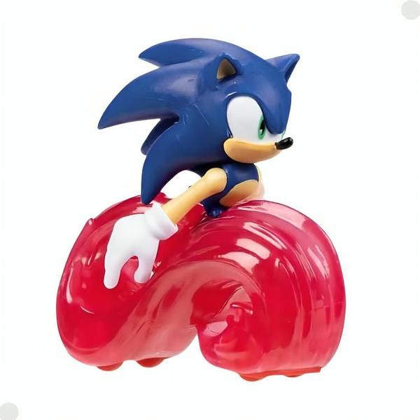 Imagem de Boneco Articulado Personagem Sonic de 7cm 4220 Sunny