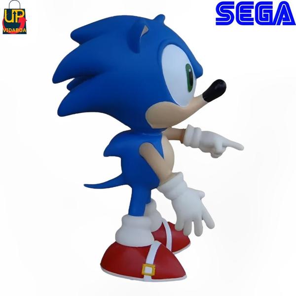 Imagem de Boneco Articulado Sonic Azul 25cm - Sega