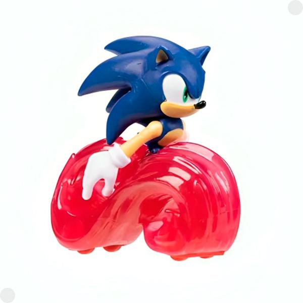 Imagem de Boneco Articulado Sonic Homing Attack 6cm  004240 - Sunny