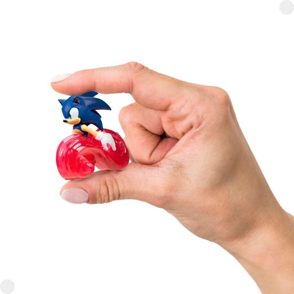 Imagem de Boneco Articulado Sonic Homing Attack 6cm  004240 - Sunny