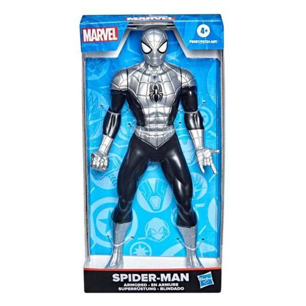 Imagem de Boneco Articulado Spider-Man Blindado Olympus - Homem Aranha - 24cm - Hasbro - F5087