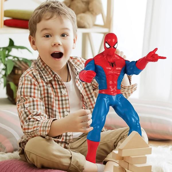 Imagem de Boneco Articulado Spider-Man Revolution 50cm Mimo Toys 3+ 520