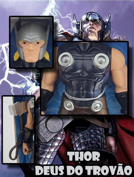 Imagem de Boneco Articulado Thor Vingadores Marvel 24 Cm