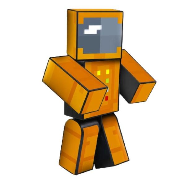 Imagem de Boneco Articulado Zoom Minecraft Algazarra - 25cm