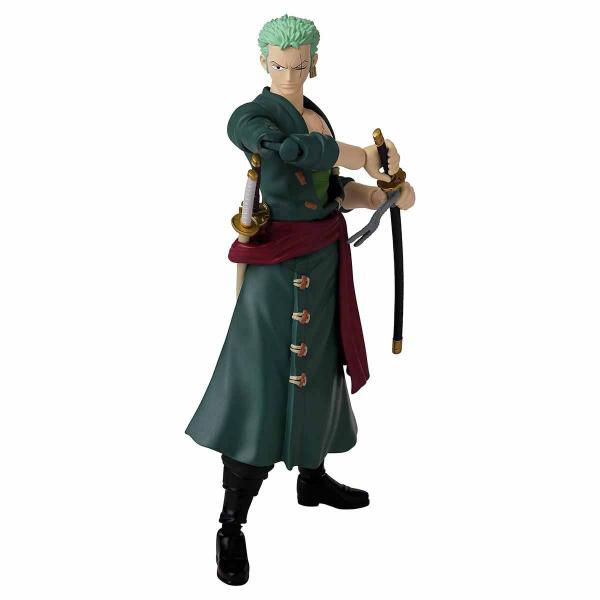 Imagem de Boneco Articulado Zoro de 16cm Colecionável - One Piece