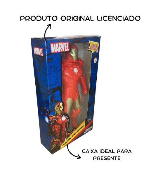 Imagem de Boneco articulavel marvel brinquedo 22cm coleção licenciados