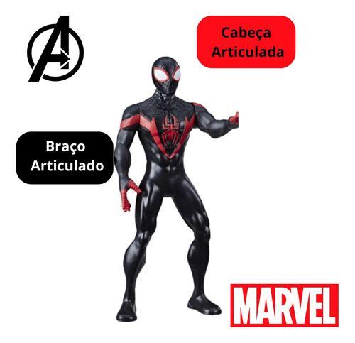 Imagem de Boneco Avengers Homem Aranha Olympus Miles Morales Hasbro