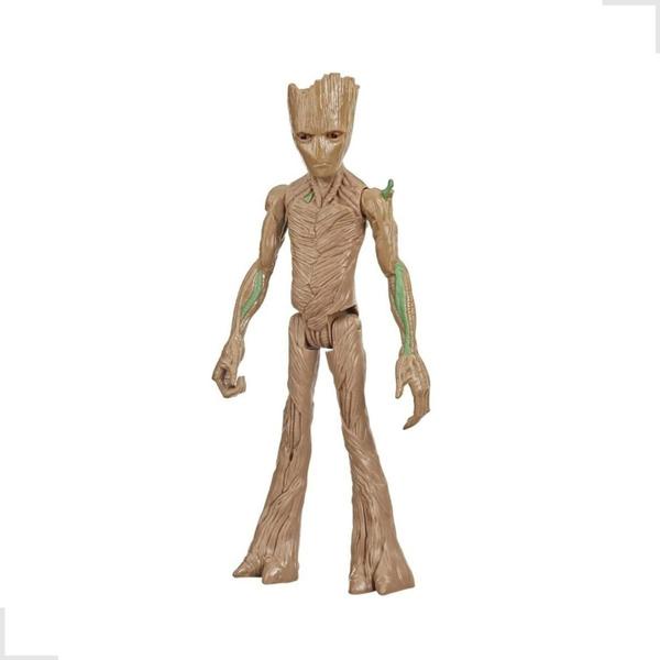 Imagem de Boneco Avengers Titan Hero Groot Hasbro Coleção Brinquedo