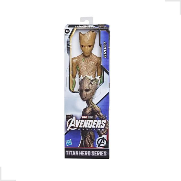 Imagem de Boneco Avengers Titan Hero Groot Hasbro Coleção Brinquedo