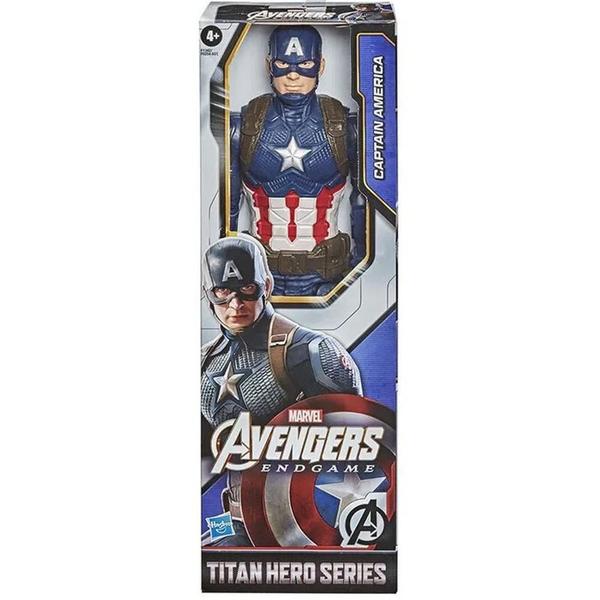 Imagem de Boneco Avengers Titan Hero Hasbro Capitão América F1342