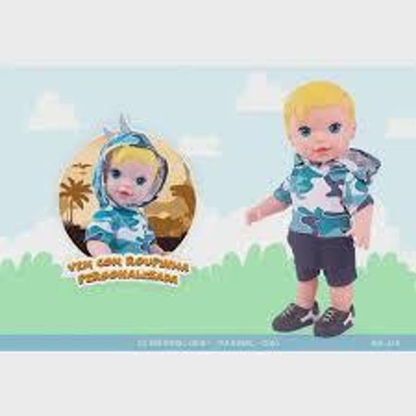 Imagem de Boneco - Baby Dino Com Massinha - Super toys