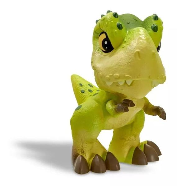 Imagem de Boneco Baby Dino T Rex Verde Pupee 1475