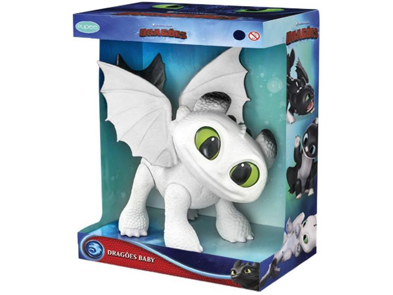 Imagem de Boneco Baby Dragões DreamWorks Como Treinar  - seu Dragão Dawn 20cm Pupee