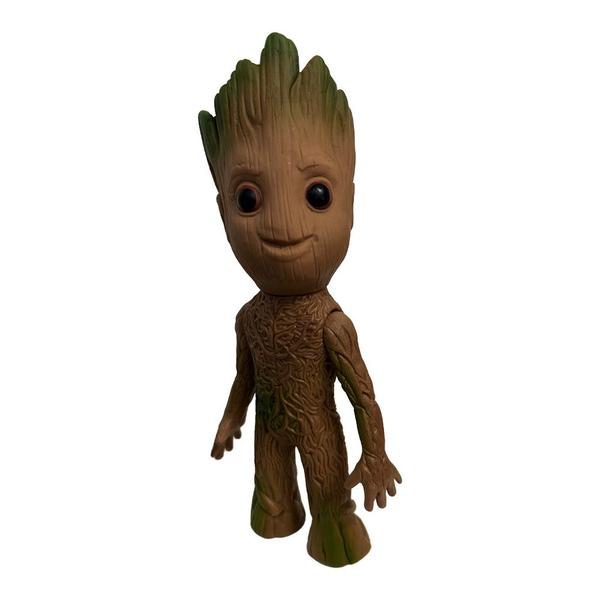 Imagem de Boneco Baby Groot Grande 27cm na Caixa Guardiões Da Galaxia