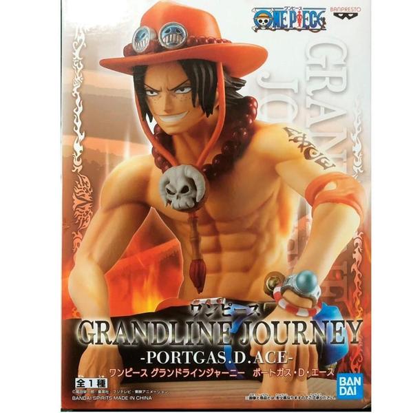 Imagem de Boneco Banpresto One Piece Grandline Journey Portgas D.Ace