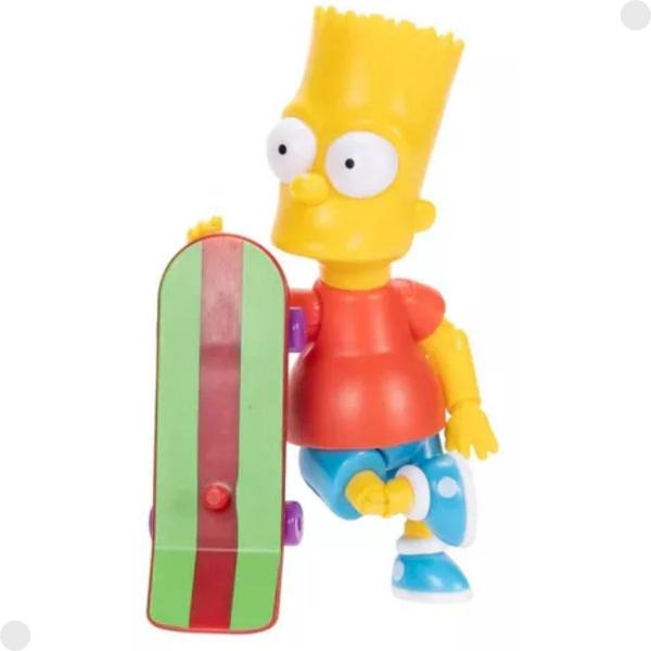 Imagem de Boneco Bart The Simpsons Articulado C/ Skate 04043 - Sunny Brinquedos