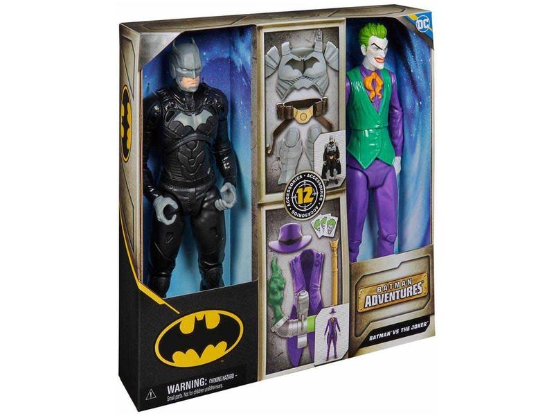 Imagem de Boneco Batman Adventures Batman Vs Coringa