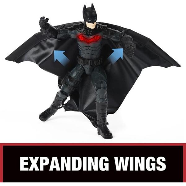 Imagem de Boneco Batman Articulado Com Som Wingsuit Filme Novo - Sunny