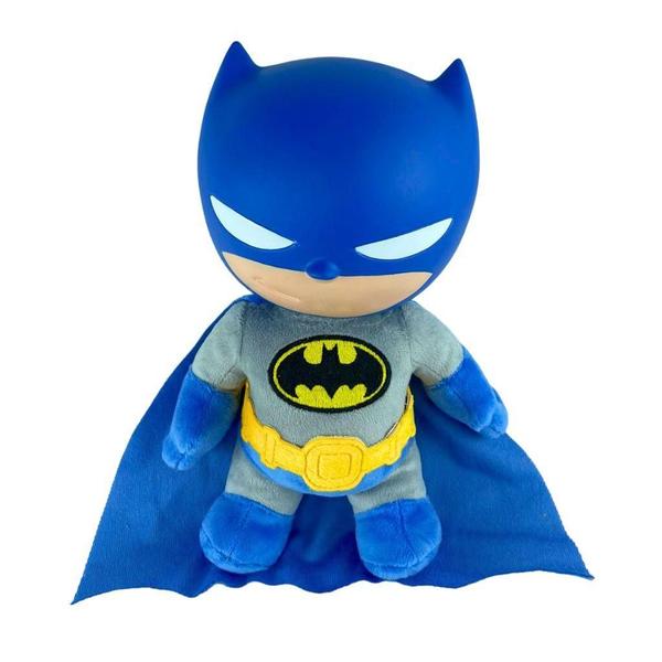 Imagem de Boneco Batman De Pelúcia E Vinil 25Cm Dc Super Friends 3072