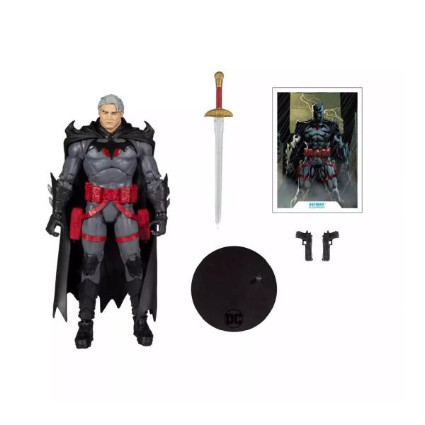 Imagem de Boneco Batman Desmascarado Thomas Wayne Flashpoint F00594