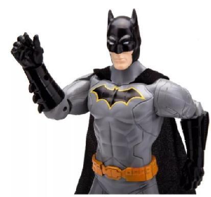 Imagem de Boneco Batman Liga Da Justiça Articulado C/ Som Candide 35cm