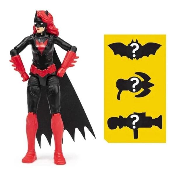 Imagem de Boneco Batwoman + acessórios Surpresa Figuras Dc Brinquedos Sunny 2182