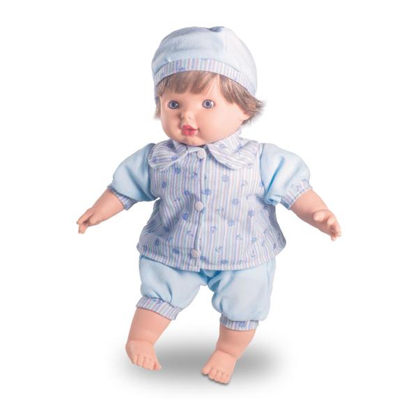 Boneco Bebê João Pedro Presente Brincadeira Criança Sonoro - Milk Brinquedos Imagem de Boneco Bebê João Pedro Presente Brincadeira Criança Sonoro