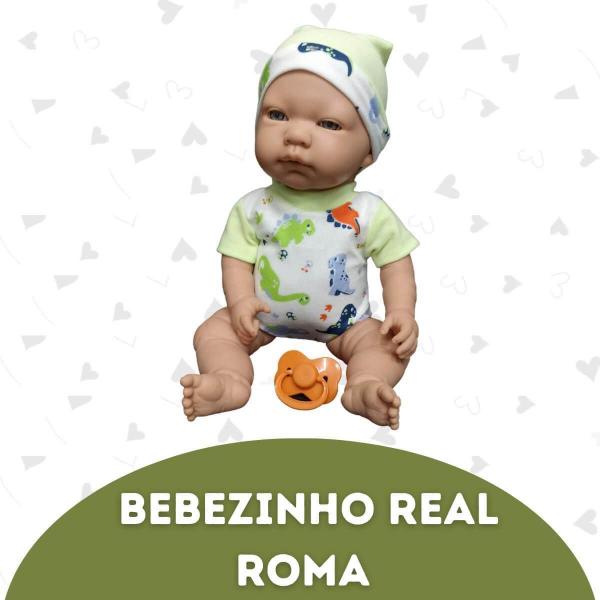 Imagem de Boneco Bebezinho Real Verde Branco Roma