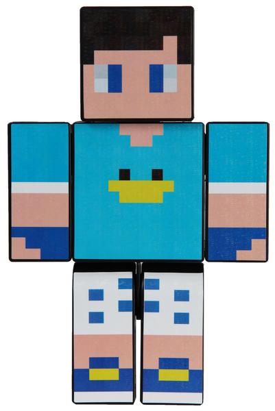 Imagem de Boneco Beto Gamer 25cm - Minecraft  Gamers  Youtubers Streamers Brinquedo Original